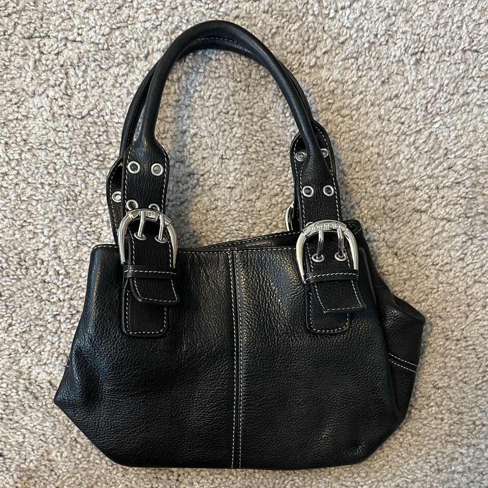 Black Leather Handbag